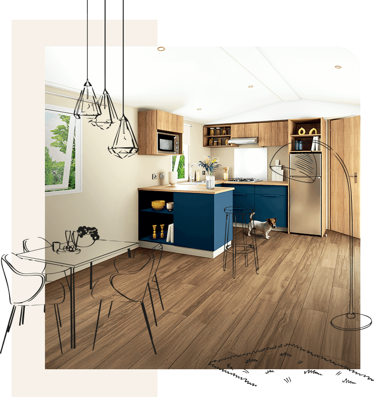 Intérieur mobil-home